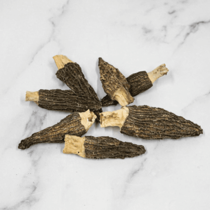 Giant Morel Mushrooms, Dried, Extra Grade (6-8cm)